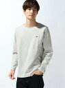 LACOSTE (M)コットンピケバスクTシャツ (長袖) ラコステ カットソー【送料無料】