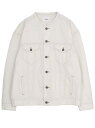 【SALE/50%OFF】MURUA ノーカラーロングGジャン ムルーア コート/ジャケット【RBA_S】【RBA_E】【送料無料】