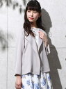 【SALE/60%OFF】ROPE' PICNIC トロミガウンジャケット ロペピクニック コート/ジャケット【RBA_S】【RBA_E】【送料無料】