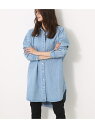 【SALE/50%OFF】AZUL by moussy バックタック長袖ロングシャツ アズールバイマウジー シャツ/ブラウス【RBA_S】【RBA_E】