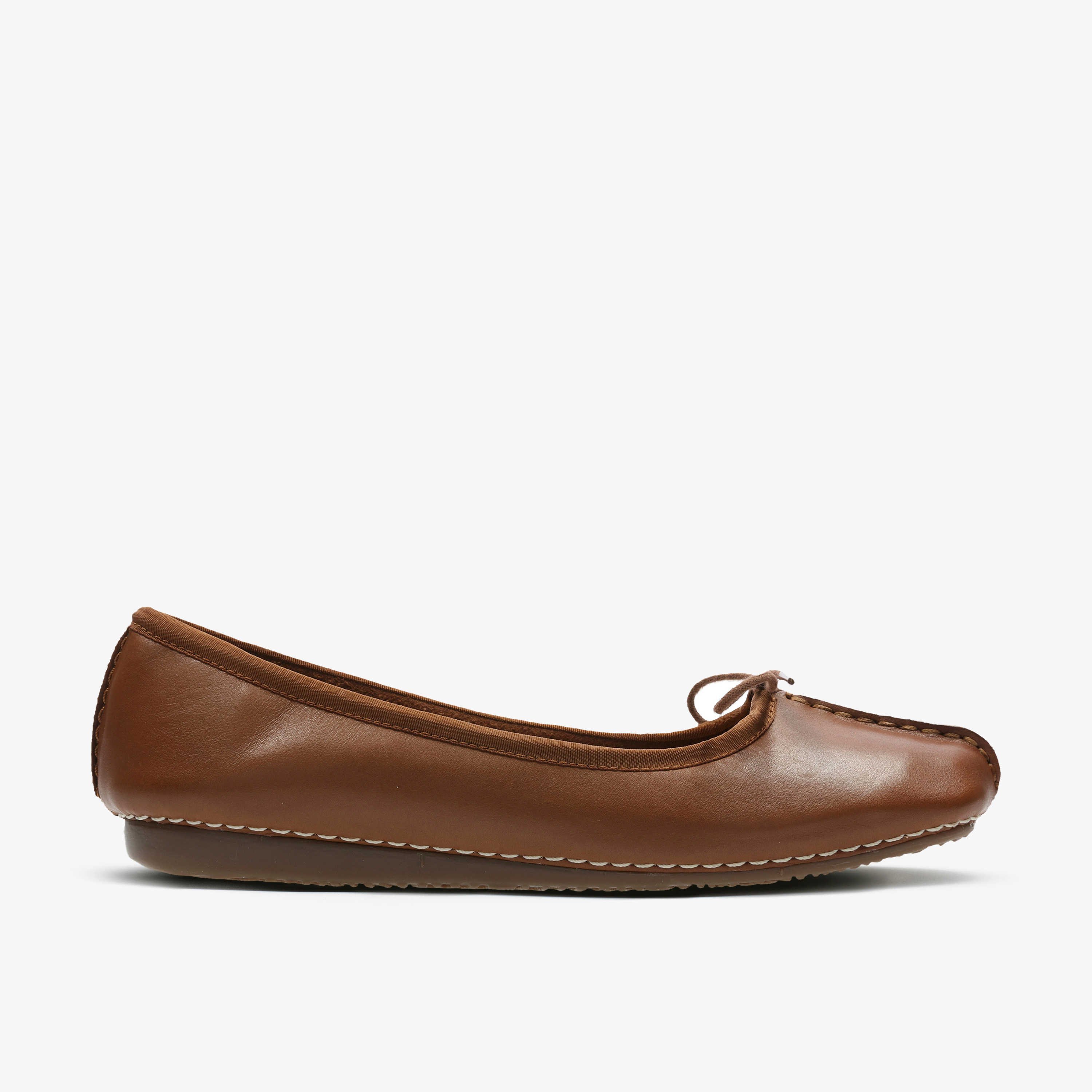 Clarks Freckle Ice クラークス シューズ・靴 バレエシューズ ブラック【送料無料】