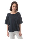 NATURAL BEAUTY BASIC ◆NBB×VERY◆コラボ タックフレアスリーブブラウス ナチュラルビューティベーシック【送料無料】