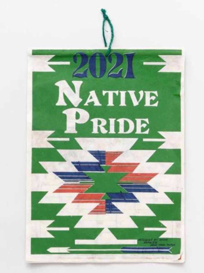 チャイハネ 2021年カレンダー NATIVE PRIDE チャイハネ 生活雑貨 ステーショナリー レッド