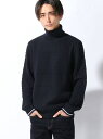 【SALE/50%OFF】LACOSTE リブ編みタートルネック セーター ラコステ ニット【RBA_S】【RBA_E】【送料無料】