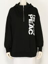 【SALE/19%OFF】RODEO CROWNS PEAC 90サイン ハーフ ジップ パーカー ロデオクラウンズワイドボウル カットソー【RBA_S】【RBA_E】【送料無料】