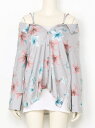 【SALE/50%OFF】ダブルストラップ3WAY シャツ リップサービス シャツ/ブラウス【RBA_S】【RBA_E】