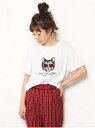 【SALE/36%OFF】RODEO CROWNS SUNGLASS CAT Tシャツ ロデオクラウンズワイドボウル カットソー【RBA_S】【RBA_E】