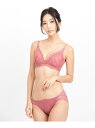 fran de lingerie Style Up Wireless -Leaf- スタイルアップワイヤレスリーフ ブラ&ショーツセット B65-G80カップ フランデランジェリー インナー/ナイトウェア ブラ/ショーツ レッド カーキ パープル