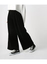 AZUL by moussy カットコールタックワイドパンツ アズールバイマウジー【送料無料】