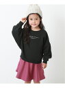 devirock スウェットドッキングワンピース 長袖 デビロック 子供服 キッズ デビロック ワンピース 長袖ワンピース パープル ブラウン ブルー