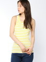 【SALE/30%OFF】PETIT BATEAU (L)針抜きマリニエールタンクトップ プチバトー カットソー【RBA_S】【RBA_E】