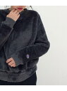 【SALE/30%OFF】ADAM ET ROPE' FEMME 別注SHERPA FLEECE C/N SWEATSHIRT アダムエロ