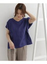 DOORS リネンバックタックブラウス アーバンリサーチドアーズ シャツ/ブラウス【送料