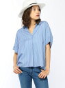 【SALE/56%OFF】INGNI C・PEツイル半袖スキッパー/SH イング シャツ/ブラウス【RBA_S】【RBA_E】