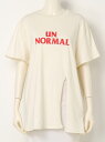 UN NORMAL T/SH スライ カットソー【送料無料】