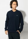 LACOSTE カシミア混Vネックニット ラコステ ニット【送料無料】