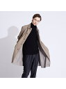 【SALE/60%OFF】ABAHOUSE LASTWORD 【Recency of Mine】DICROS リバーシブル ステンカラー コー アバハウス コート/ジャケット ステンカラーコート ベージュ ブラック ネイビー【送料無料】