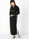 HALFZIP KNIT MIXI DR エックスガール ワンピース【送料無料】