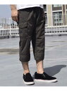 ガウチョパンツ デニム ワイドパンツ メンズ クロップドパンツ 大きいサイズ ジーンズ クロップド丈 8分丈 モード系 ゆる系 きれいめ カジュアル ストリート 春 夏 秋 サルエル 韓国 一歩差を付けるゆるさデニムらしい合わせやすさで大活躍 7000円以上で 送料無料