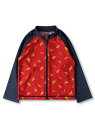 【SALE/50%OFF】branshes バナナ柄ラッシュガード ブランシェス スポーツ/水着 水着 レッド ブルー