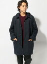 LACOSTE 着脱式ライニング付きレインコート ラコステ コート/ジャケット【送料無料】