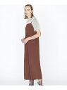【SALE/50%OFF】GRACE CONTINENTAL ワイドサロペット グレースコンチネンタル パンツ/ジーンズ サロペット/オールインワン ブラウン ブラック【送料無料】