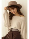 【SALE/30%OFF】PROPORTION BODY DRESSING ウールハット プロポーションボディドレッシング その他 その他 ブラウン ブラック