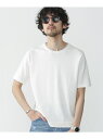 【SALE/55%OFF】nano・universe //レーヨンナイロンニットTシャツ ナノユニバース カットソー【RBA_S】【RBA_E】
