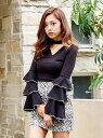 【SALE/50%OFF】LIP SERVICE フリルチョーカーカットTOPS リップサービス シャツ/ブラウス【RBA_S】【RBA_E】