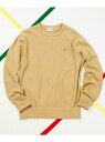 LACOSTE 別注裏毛ガーメントダイクルーネック ナノユニバース カットソー【送料無料】