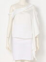 【SALE/30%OFF】AULA SATIN OFF SHOULDER SHIRT アウラ シャツ/ブラウス【RBA_S】【RBA_E】【送料無料】