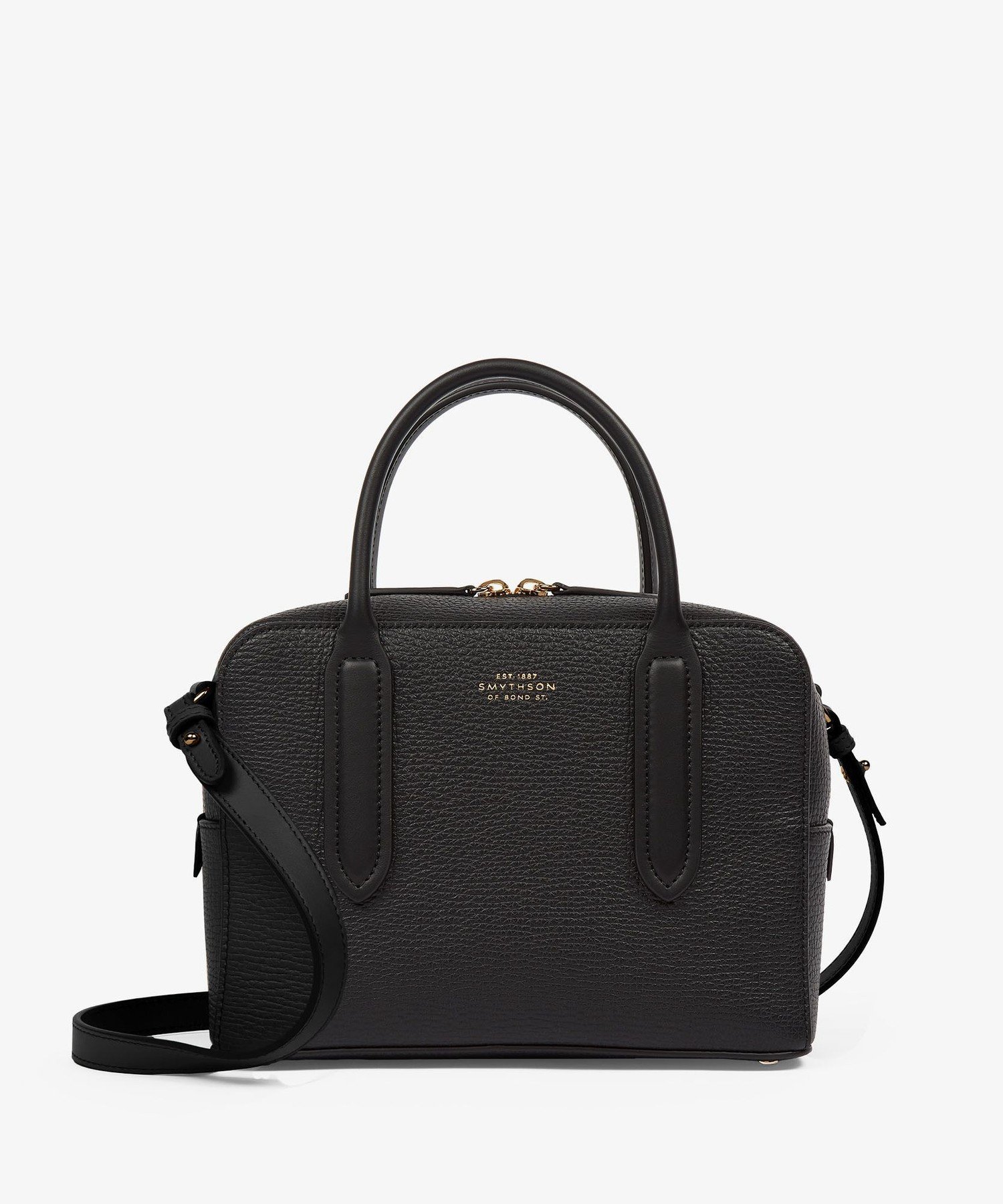 SMYTHSON Ludlow Mini Lytton Bag スマイソン バッグ ボディバッグ・ウエストポーチ ブラック【送料無料】