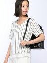 【SALE/65%OFF】INGNI C・裾レイヤーVネック5分袖/TOPS イング シャツ/ブラウス【RBA_S】【RBA_E】