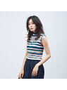 qualite ノースリーブリブニット カリテ ニット【送料無料】