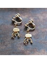 thuthu appetizing accessories ちいさいくらげ イヤリング チュチュアパタイジング アクセサリーズ アクセサリー イヤリング ゴールド
