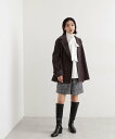 NATURAL BEAUTY BASIC ツィードハーフパンツ ナチュラルビューティベーシック パンツ/ジーンズ パンツその他 ブラック【送料無料】