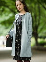 ROPE' PICNIC ダンボールニットロングコート ロペピクニック【先行予約】*【送料無料】