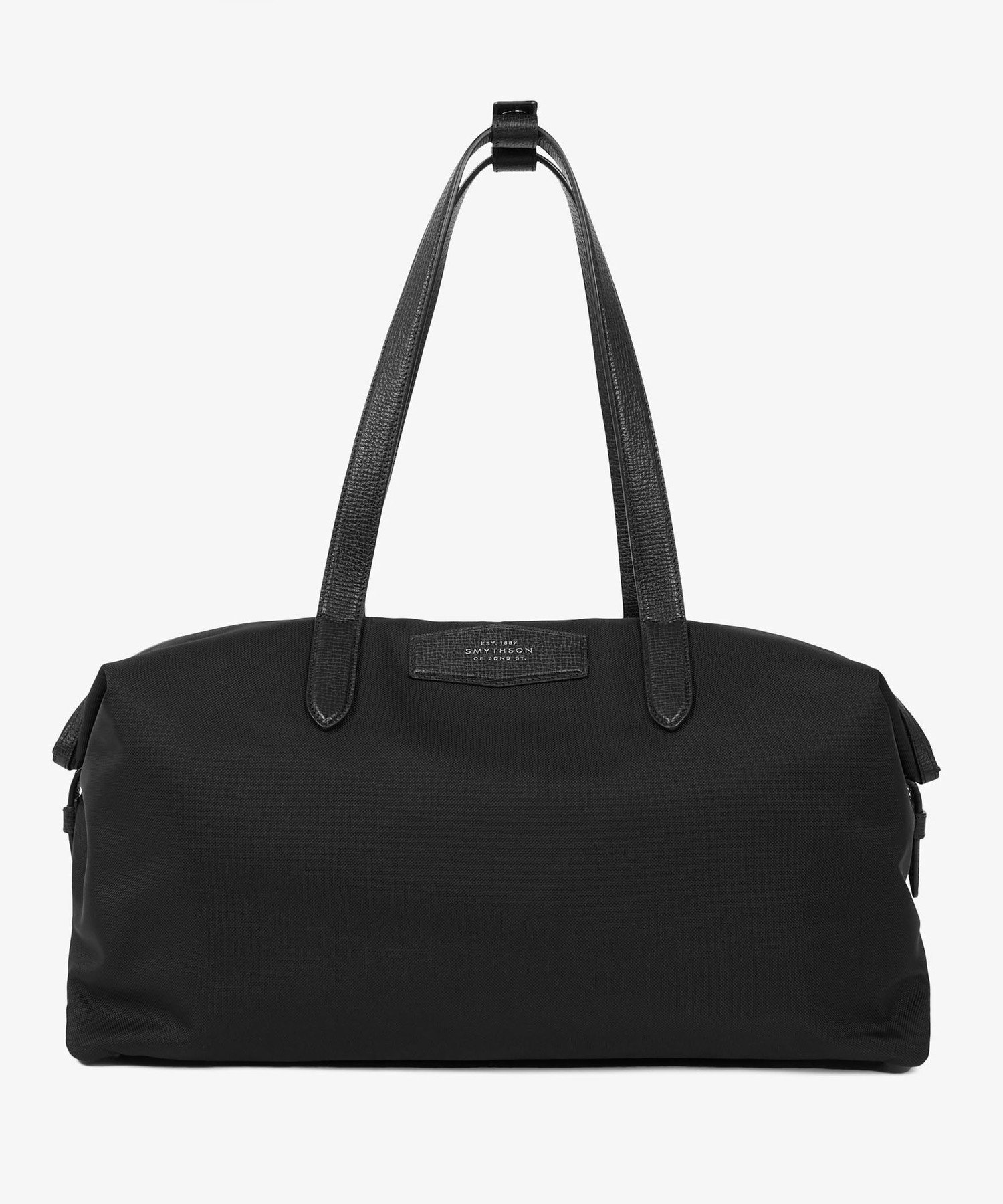 SMYTHSON Norton Small Travel Bag スマイソン バッグ ボストンバッグ ブラック【送料無料】