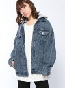 BROWNY STANDARD 【WEGO】【BROWNY STANDARD】(L)カットデニムBIG Gジャン ウィゴー コート/ジャケット【RBA_S】【RBA_E】【送料無料】