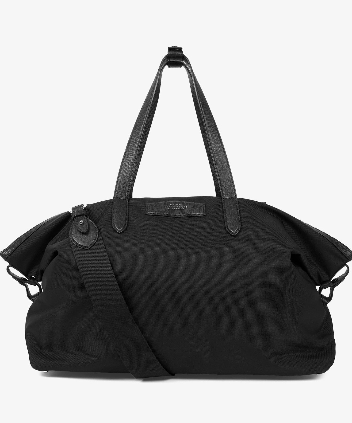 SMYTHSON Norton Travel Bag スマイソン バッグ ボストンバッグ ブラック【送料無料】
