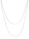koe Women's スネイクシンプルネックレス コエ アクセサリー ネックレス シルバー ゴールド