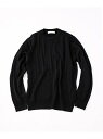 【SALE/30%OFF】nano・universe 毛玉レスニット ケーブルクルーネック ナノユニバー