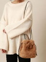 【SALE/10%OFF】【WEB限定】フェイクファー巾着バッグ アナザーエディション バッグ【RBA_S】【RBA_E】【送料無料】