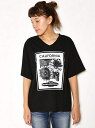 【SALE/36%OFF】RCWB FLOWER PHOTO Vネック Tシャツ ロデオクラウンズワイドボウル カットソー【RBA_S】【RBA_E】