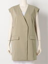 【SALE/45%OFF】FRAY I.D マニッシュロングジレ フレイ アイディー コート/ジャケット コート/ジャケットその他 ベージュ グレー【送料無料】