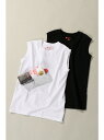 notch. Hanes JAPANFIT 2PスリーブレスTシャツ ノッチ カットソー