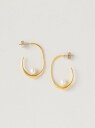 【SALE/40%OFF】BEAUTY & YOUTH UNITED ARROWS BYヘンケイドロップパールモチーフピアス ビューティ&ユース ユナイテッドアローズ アクセサリー ピアス ゴールド