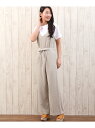 【SALE/50%OFF】INED 【INED25周年記念】キャミソールサロペット《KF SHORE》【STORY5月号掲載】 イネド ワンピース【RBA_S】【RBA_E】【送料無料】