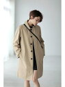 【SALE/60%OFF】AZUL by moussy メンズライクステンカラーコート アズールバイマウジー コート/ジャケット【RBA_S】【RBA_E】【送料無料】