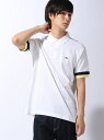 【SALE/30%OFF】LACOSTE (M)パネル柄ポロシャツ ラコステ カットソー【RBA_S】【RBA_E】【送料無料】